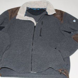 Retro Kuhl Alpenwurx Fleece Steel